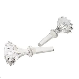 Set of 2 Marquis by Waterford Austria Brookside Crystal Wine Stoppers w/ Box